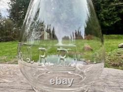 CB&Q Railroad Lantern Globe CCEB No Cracks & BOLD