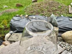 CB&Q Railroad Lantern Globe CCEB No Cracks & BOLD