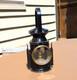 CE&S 1955 Railroad Lantern Black Metal Kerosene Lamp Glass Lens Carry Handle