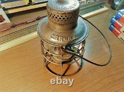 CENTRAL RAILROAD of NEW JERSEY RAILROAD LANTERN DRESSEL C. R. R. Of N. J. 1900