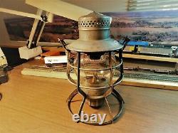 CENTRAL RAILROAD of NEW JERSEY RAILROAD LANTERN DRESSEL C. R. R. Of N. J. 1900