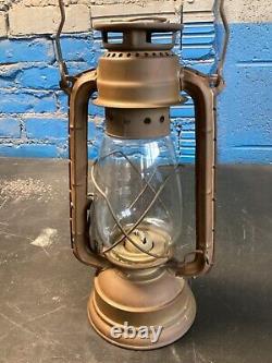 CENTRAL UNION &PACIFIC #97 SOLID BRASS RAILROAD LANTERN WithCLEAR GLASS GLOBE