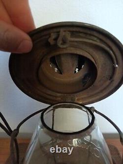 CHICAGO MILWAUKEE & ST PAUL RAILROAD LANTERN BRASS TOP A&W C. M. &. St. P. Ry. 1895