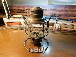 CLEVELAND AKRON & COLUMBUS RAILROAD LANTERN A&W COMPANY CA&C/PCC&StL 1895