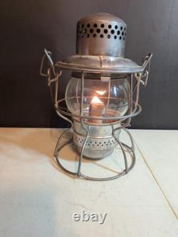 CNR Canadian National Railroad Hiram Piper Co. Railroad Lamp Lantern Excellent