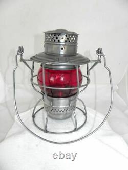 COLORADO & SOUTHERN RAILROAD LANTERN Signal Red CNX Lantern Globe