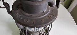 CRR of NJ Dietz Vesta Weighted Lantern Central Railroad of New Jersey CNJ