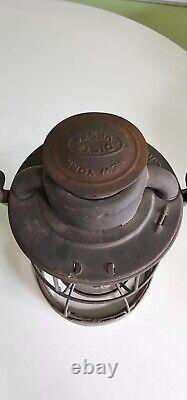 CRR of NJ Dietz Vesta Weighted Lantern Central Railroad of New Jersey CNJ