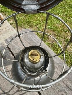 CVRR Railroad Lantern Brass Top Adams & Westlake Patent Bottom CUG