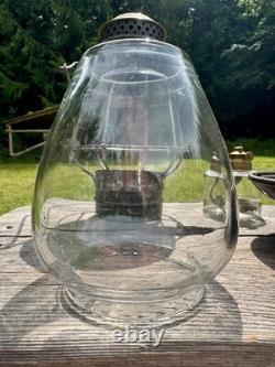 CVRR Railroad Lantern Brass Top Adams & Westlake Patent Bottom CUG