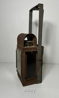 Carbide/oil railway lamp, railway lantern, train accessory