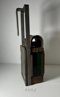 Carbide/oil railway lamp, railway lantern, train accessory