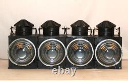 Charming Vintage Railroad Lantern Old Signal Railway Lamps Unique Home Decor