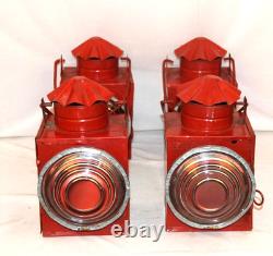 Charming Vintage Railroad Lantern Old Signal Railway Lamps Unique Home Decor