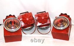 Charming Vintage Railroad Lantern Old Signal Railway Lamps Unique Home Decor