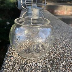 Chicago Burlington & Quincy Railroad Lantern WithMarked Globe
