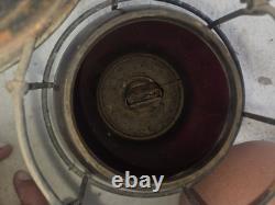 Chicago, Milwaukee, St. Paul And Pacific Railroad Lantern Adlake Kero Red Globe