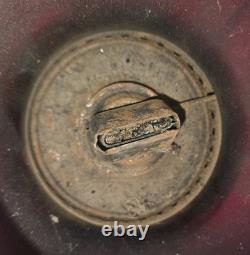 Chicago, Milwaukee, St. Paul And Pacific Railroad Lantern Adlake Kero Red Globe