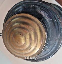 Chicago Milwaukee & St Paul Railroad Lantern -Bell Bottom -Cast CM&St. PRy Globe