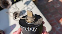 Chicago & North Western 1909 Adams Red Cast Serif Globe Railroad Lantern
