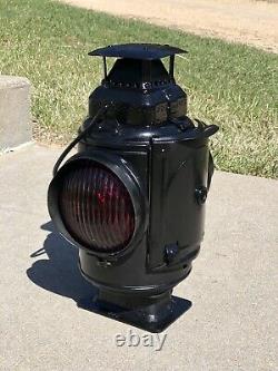 Chicago North Western Railroad Adlake Train Order Semaphore Signal Lamp Lantern