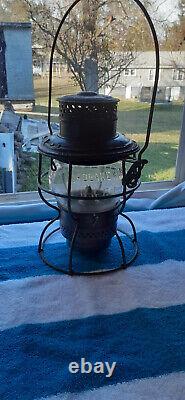 Chicago and eastern illinois railroad lantern