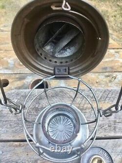 Circa 1909 Santa Fe Railroad Lantern A&W Rust Top Bell Bottom