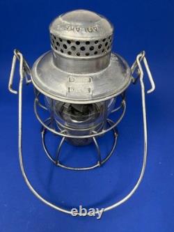 Clean IU Ry Adlake Kero short globe railroad lantern Indianapolis Union Railway
