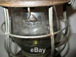 D & H Co Railroad Lantern ETW & Co Shade