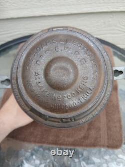 D&RGWRR Adams and Westlake 200 Kero Railroad Lantern Frame Frame Only