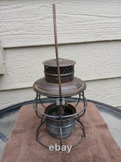 D&RGWRR Adams and Westlake 200 Kero Railroad Lantern Frame Frame Only