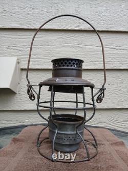 D&RGWRR Adams and Westlake 200 Kero Railroad Lantern Frame Frame Only