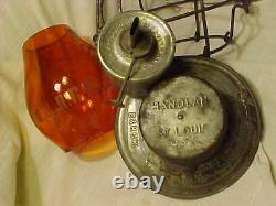 D&rgw. Denver & Rio Grande Western Tall Amber Globe Colorado Railroad Lantern