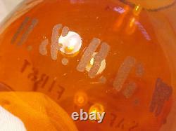 D&rgw. Denver & Rio Grande Western Tall Amber Globe Colorado Railroad Lantern