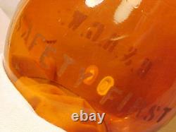 D&rgw. Denver & Rio Grande Western Tall Amber Globe Colorado Railroad Lantern