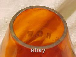 D&rgw. Denver & Rio Grande Western Tall Amber Globe Colorado Railroad Lantern