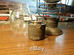 DELAWARE & HUDSON RAILROAD Lantern Bell Bottom A&W COMPANY D&H Co. 1895