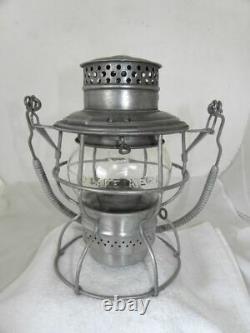 DENVER & RIO GRANDE WESTERN RAILROAD LANTERN Clear CNX Lantern Globe