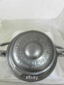 DENVER & RIO GRANDE WESTERN RAILROAD LANTERN Clear CNX Lantern Globe