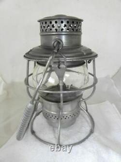 DENVER & RIO GRANDE WESTERN RAILROAD LANTERN Clear CNX Lantern Globe