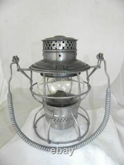 DENVER & RIO GRANDE WESTERN RAILROAD LANTERN Clear CNX Lantern Globe