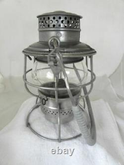 DENVER & RIO GRANDE WESTERN RAILROAD LANTERN Clear CNX Lantern Globe