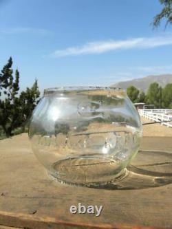 DENVER & RIO GRANDE WESTERN RAILROAD LANTERN Clear CNX Lantern Globe