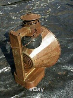 DIETZ 30 N. Y USA Beacon Railroad Search Light Lamp Magnifier Lantern Antique