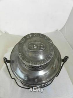 DIETZ #39 XLCR RAILROAD LANTERN Green EB Globe