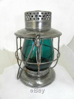 DIETZ #39 XLCR RAILROAD LANTERN Green EB Globe