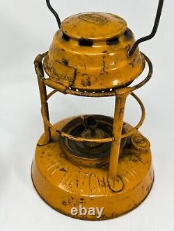 DIETZ Night Watch Railroad Lamp Lantern Fresnel Red Glass Globe Rare City Of LA