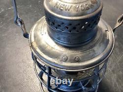 DIETZ STEELCLAD RAILROAD LANTERN With(PCC&StLRy)PITTS CINCY CHICAGO&St LOUIS GLOBE