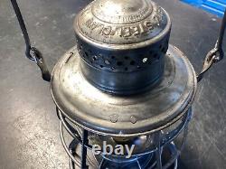 DIETZ STEELCLAD RAILROAD LANTERN With(PCC&StLRy)PITTS CINCY CHICAGO&St LOUIS GLOBE