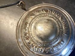 DIETZ STEELCLAD RAILROAD LANTERN With(PCC&StLRy)PITTS CINCY CHICAGO&St LOUIS GLOBE